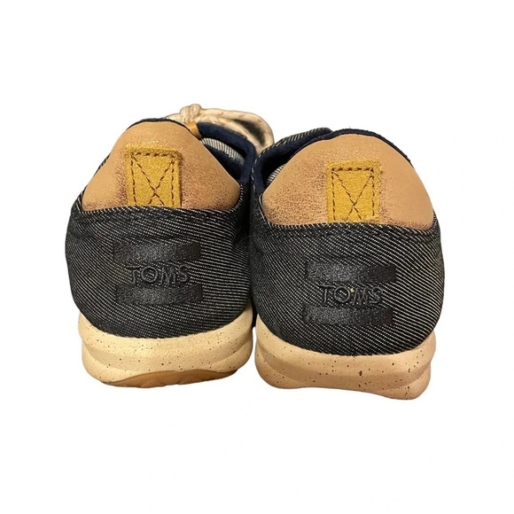 TOMS WOMENS CABRILLO DENIM SNEAKERS - Picture 4 of 7